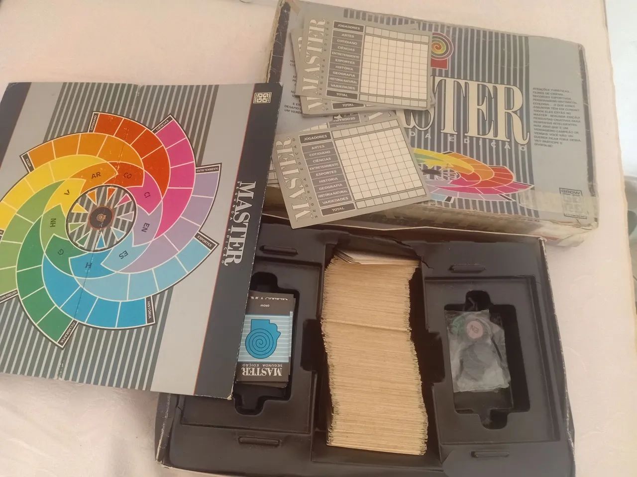 Jogo de tabuleiro Master ,segunda edição  completo 