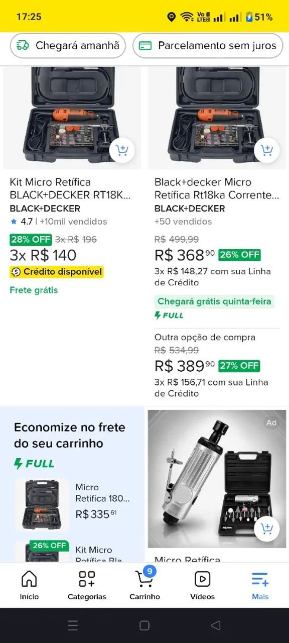 Kit Micro Retifica Black & Decker  - Foto 5