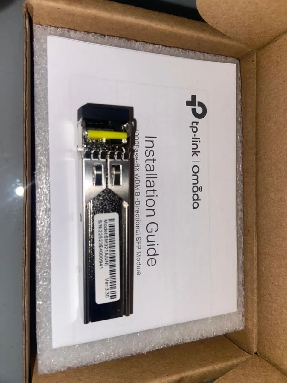 Par de Módulo Gbic Tplink SM321A e SM321B  20 km - Foto 2