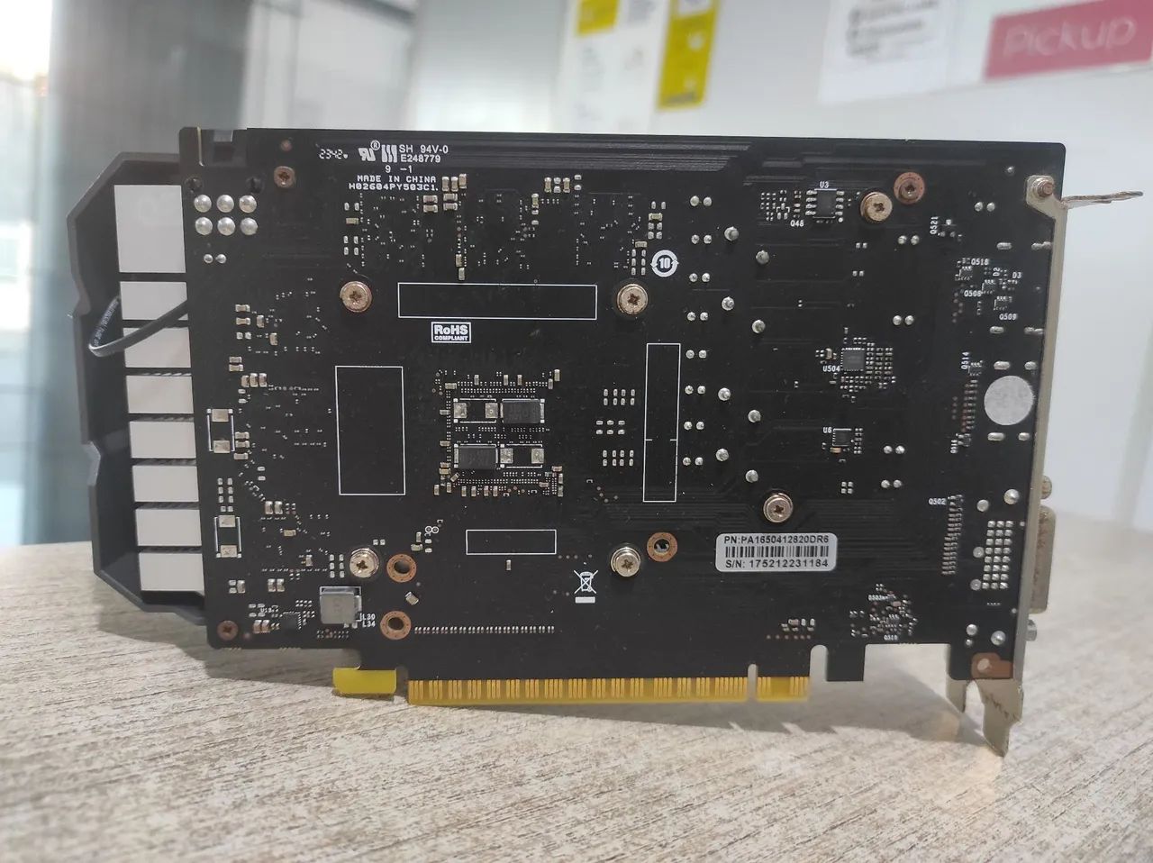 Placa De Vídeo NVidia Geforce GTX 1650 PcYes 4Gb - Foto 4