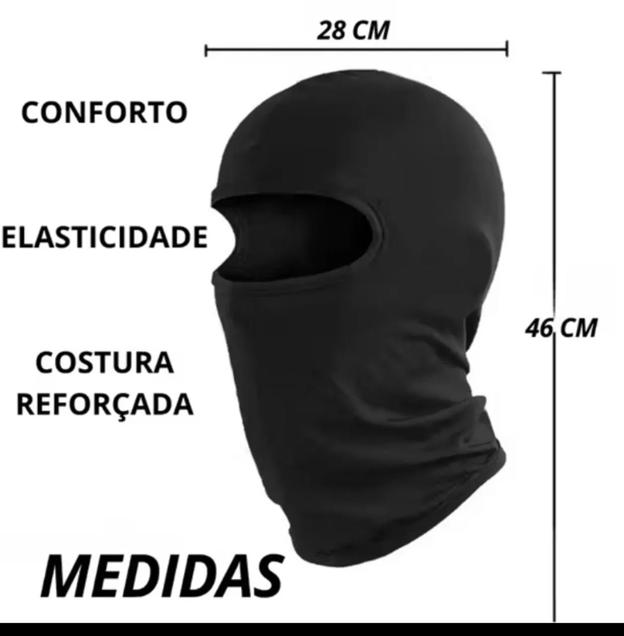 Balaclava + Frete. - Foto 2