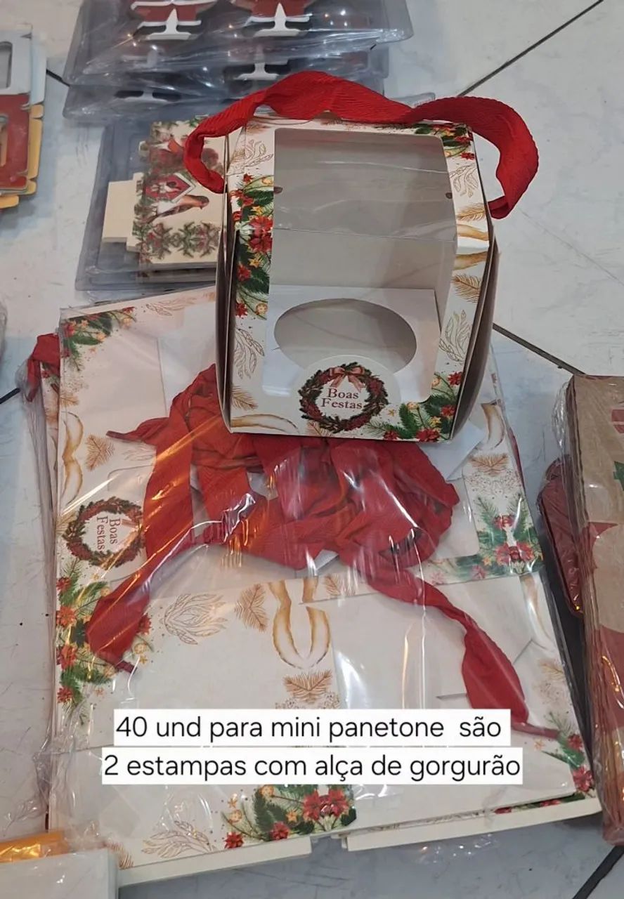 Confeiteiras Embalagens de Natal  - Foto 3