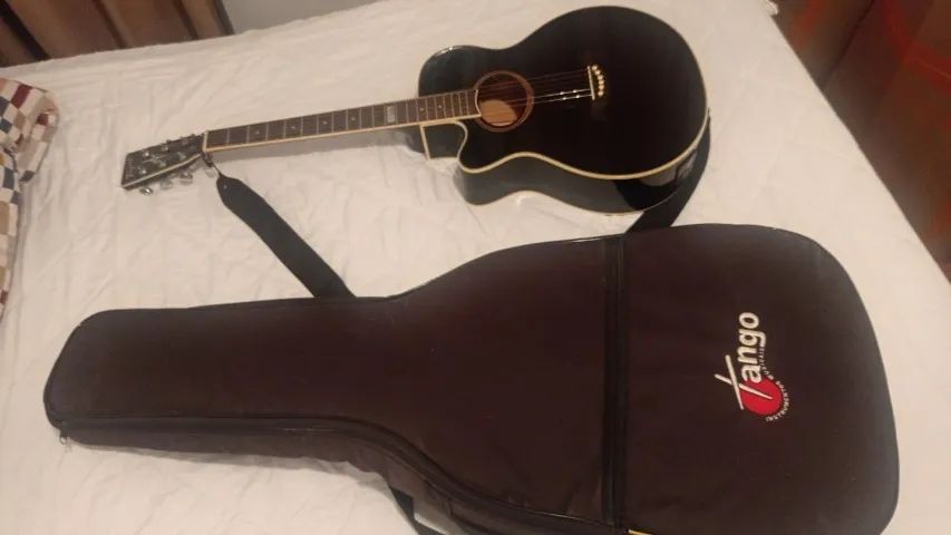 Violão Canhoto Tagima Dallas Preto