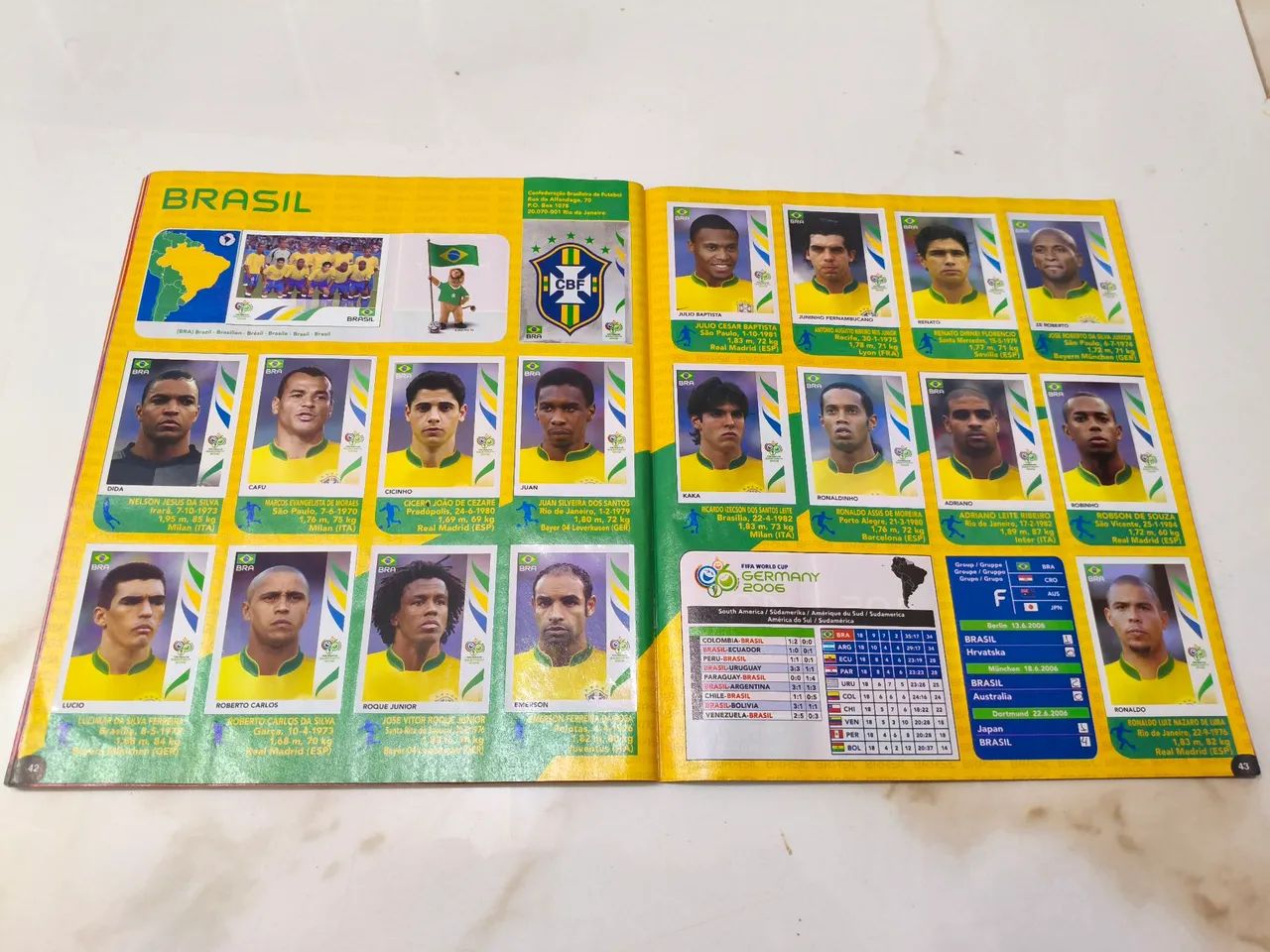 Album de figurinhas Completo da Copa do Mundo de 2006 - Foto 4