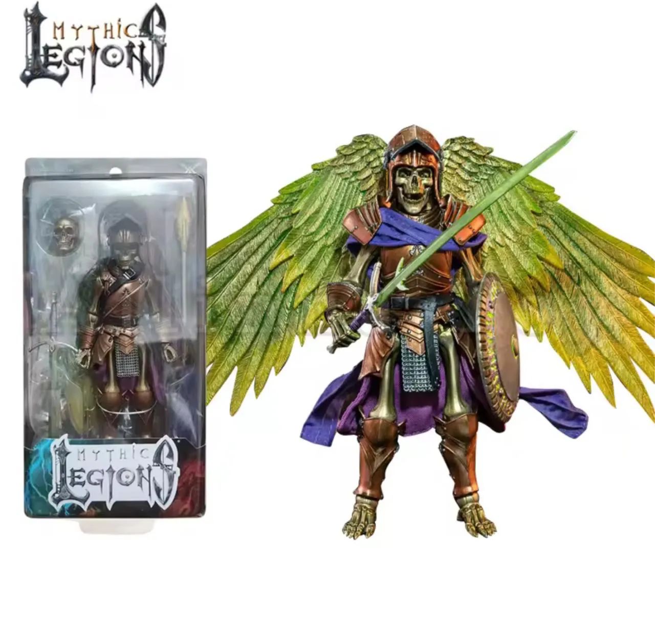 Boneco Mythic Legions Gold Skeleton 2 - Foto 2
