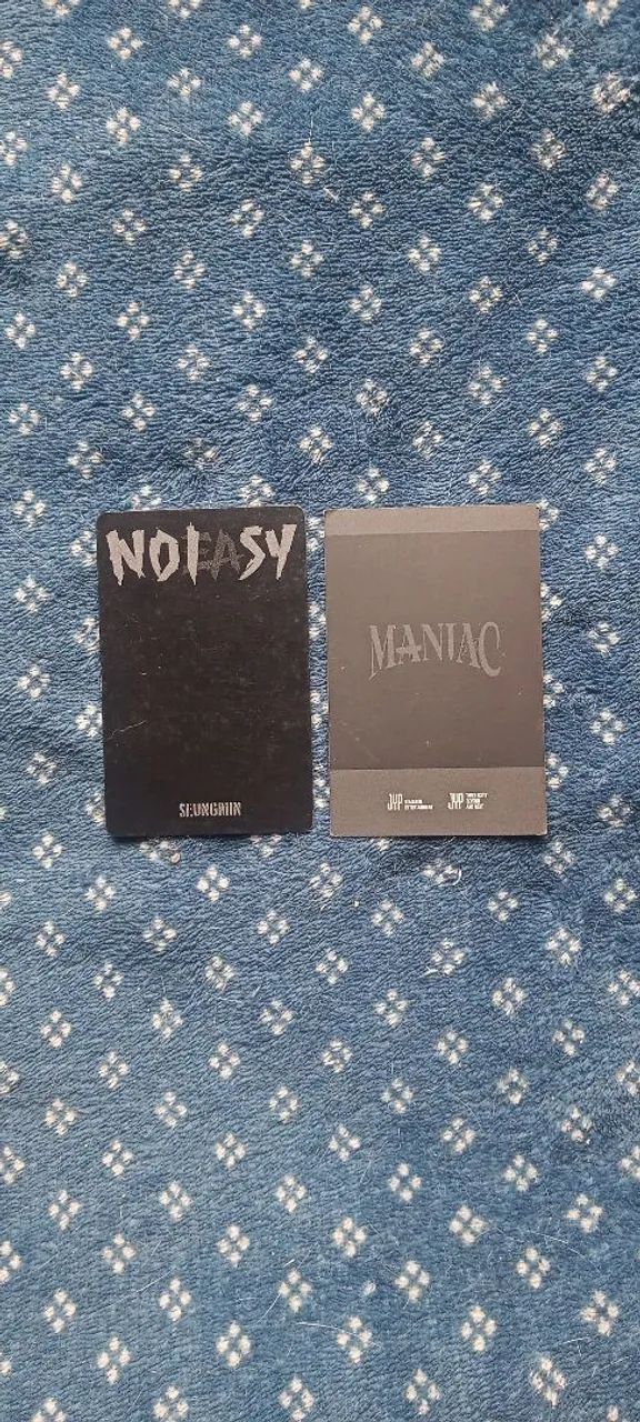 2 photocards do straykids seungmin das eras de no easy e oddinary!!  - Foto 2
