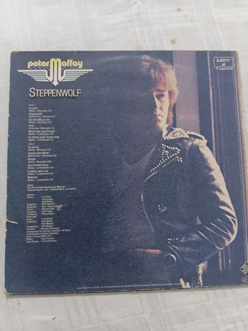 LP Peter Maffay Steppenwolf Edição Importada 1979 Original - Foto 2