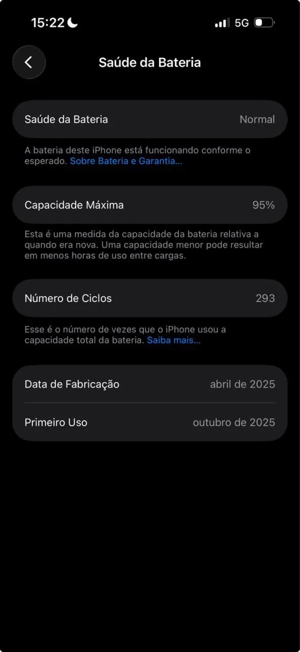 iPhone 15 128gb bateria 95% - Foto 4