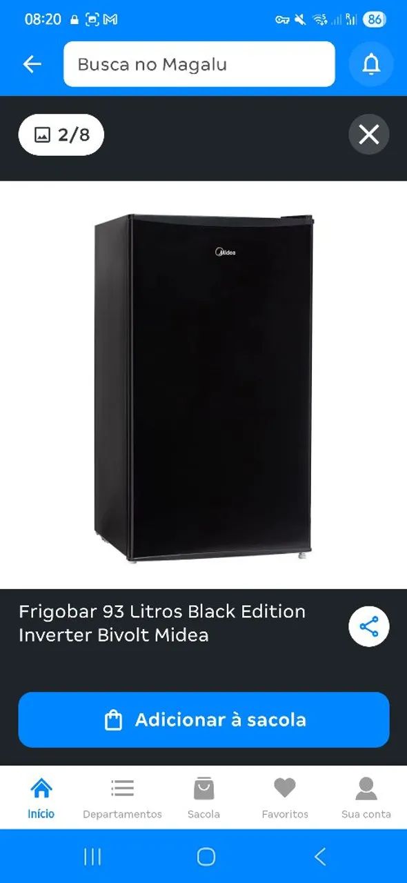 Frigobar Midea 93 Litros  - Foto 5