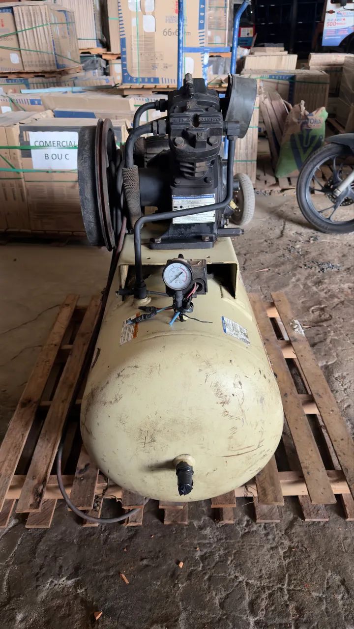 COMPRESSOR DE AR 250 LITROS - 5 HP DE POTÊNCIA E ALTO DESEMPENHO! - Foto 2