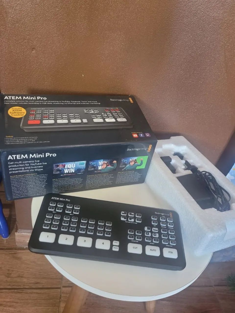 Atem mini pro - Blackmagicdesing (stream deck)