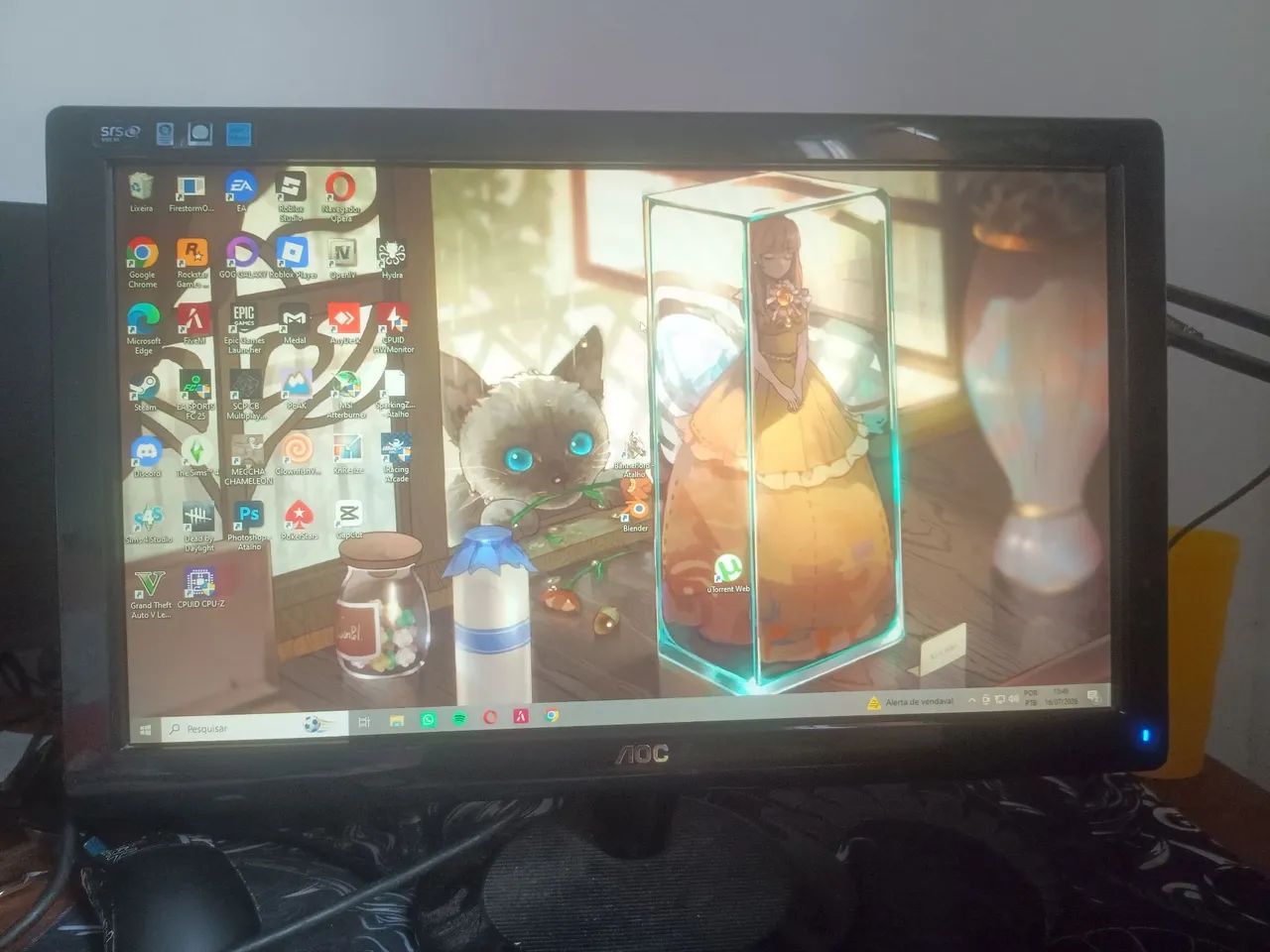 Monitor AOC 60 Hz HD
