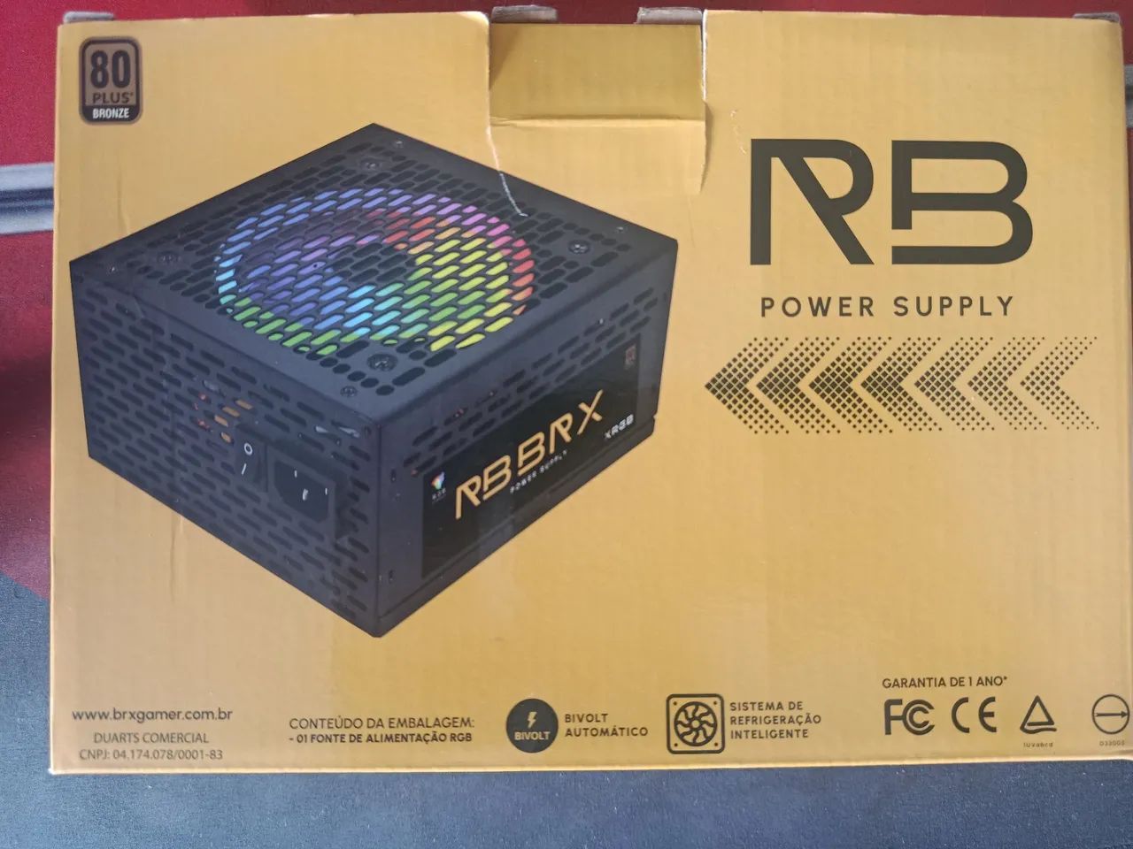 Fonte RGB 750w