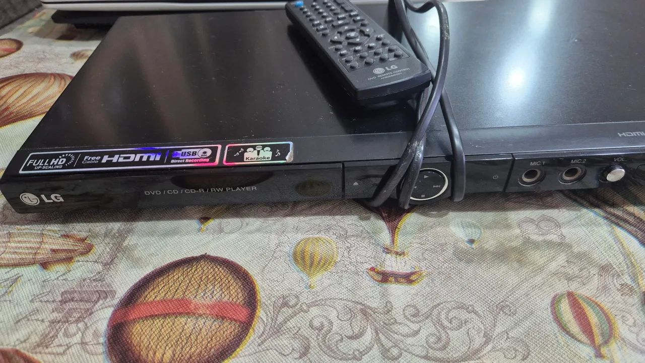 DVD LG com defeito 