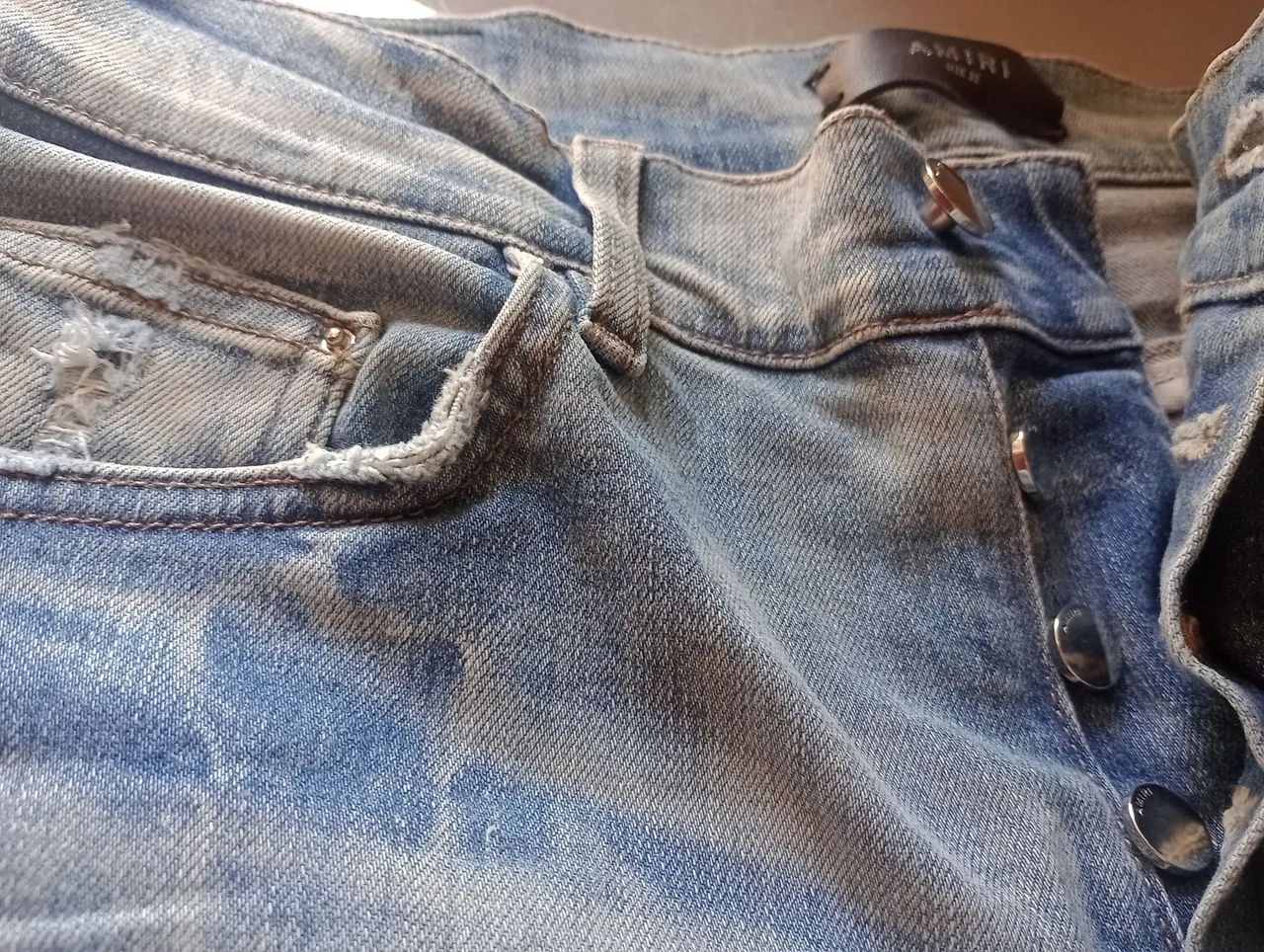 Calça Amiri original 40 a 42 - Foto 3