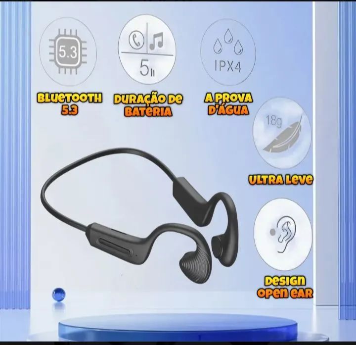 Fone de ouvido sem fio 