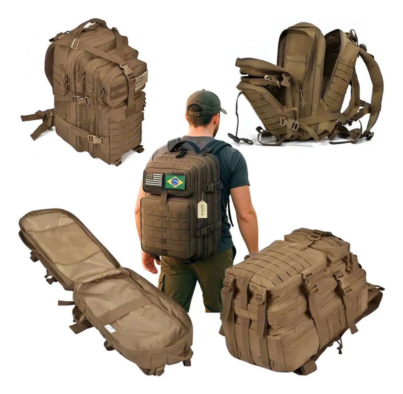 Mochila Tática Militar - Foto 3