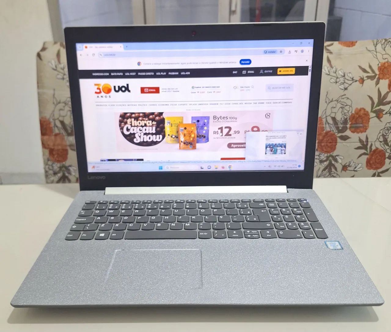 Notebook lenovo Intel core i5 ssd 240GB 8GB de memória Windows 11 64bits!! - Foto 4