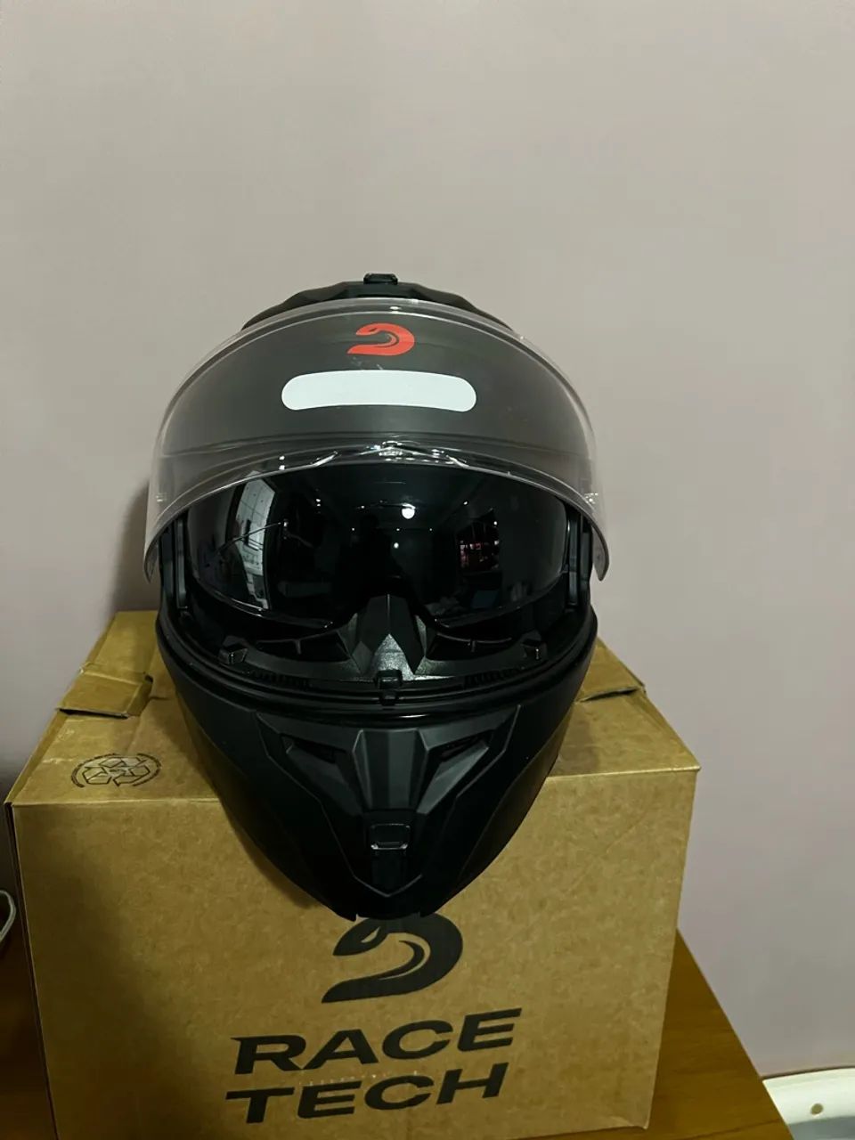 CAPACETE RACE TECH ARTICULADO  - Foto 2