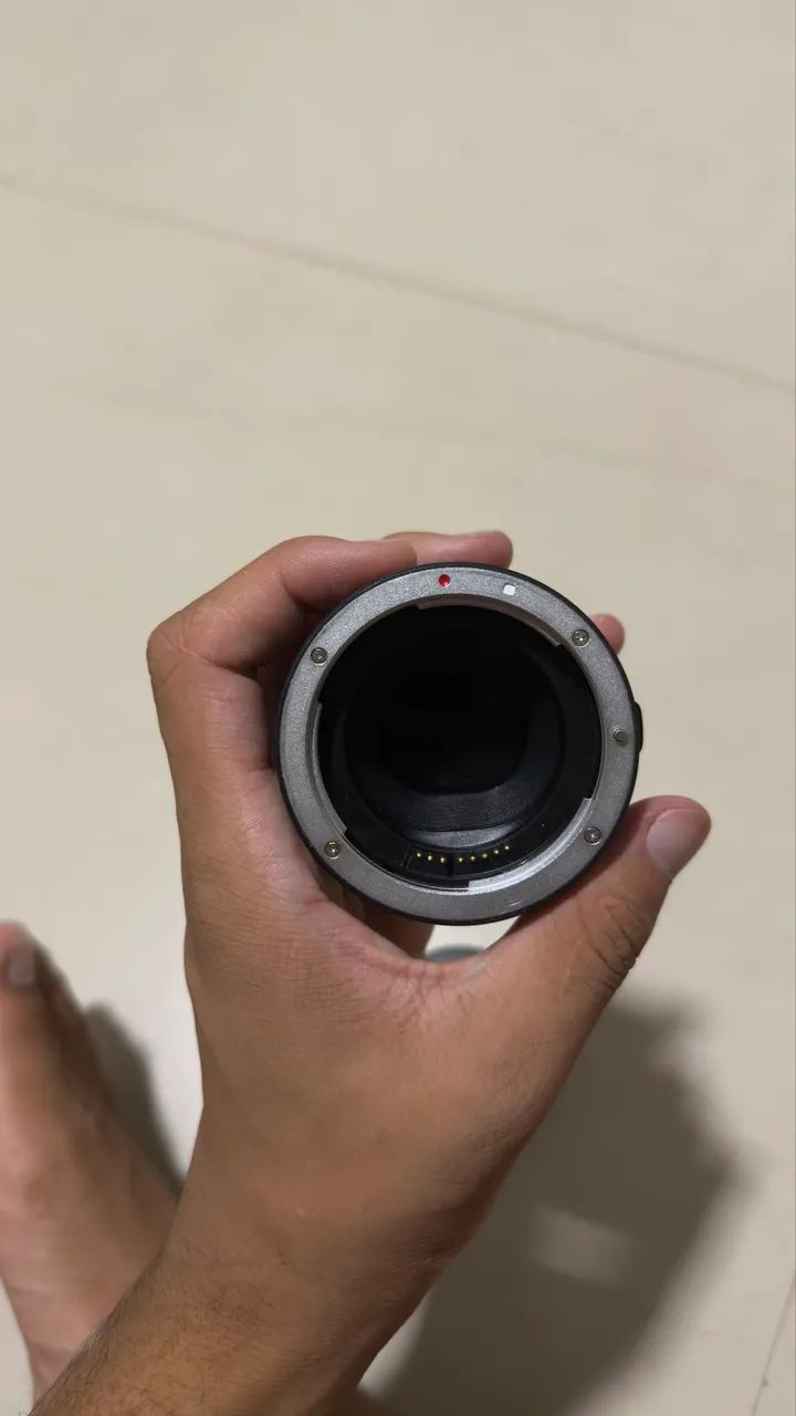 Cânon M50 Mark ii + adaptador viltrox  - Foto 6