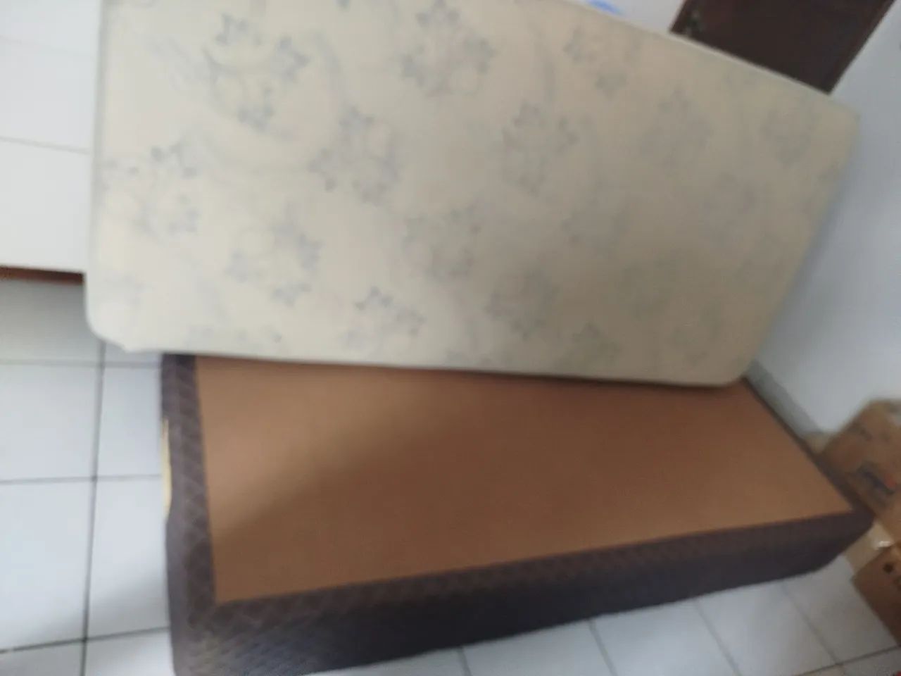 Cama box solteiro com colchão D28 - Foto 3