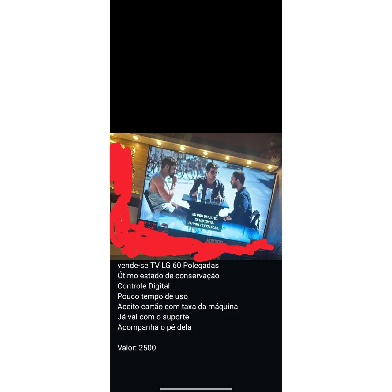 TV LG 60 POLEGADAS ESTADO DE NOVA