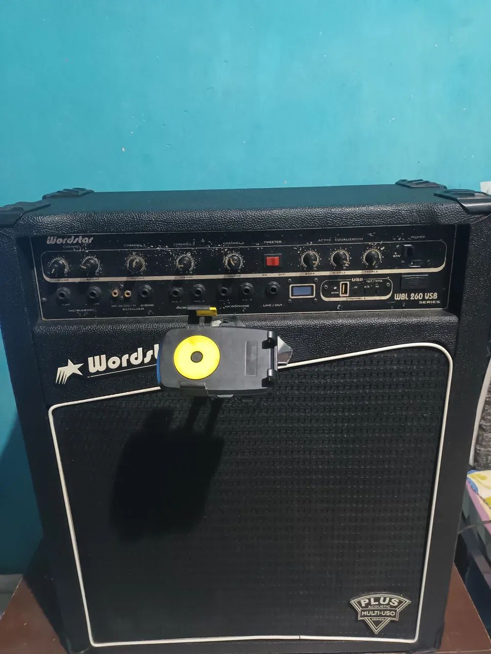 caixa de som com amplificador  - Foto 2