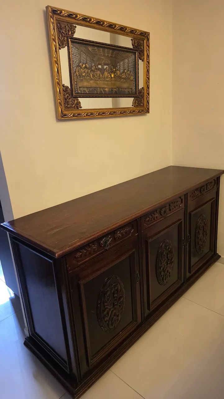Mesa de jantar 8 lugares com buffet - Foto 5