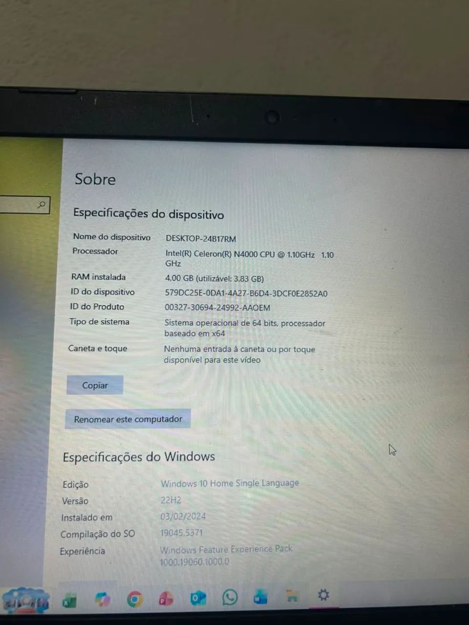 Vendo notebook lenovo em muito bom estado