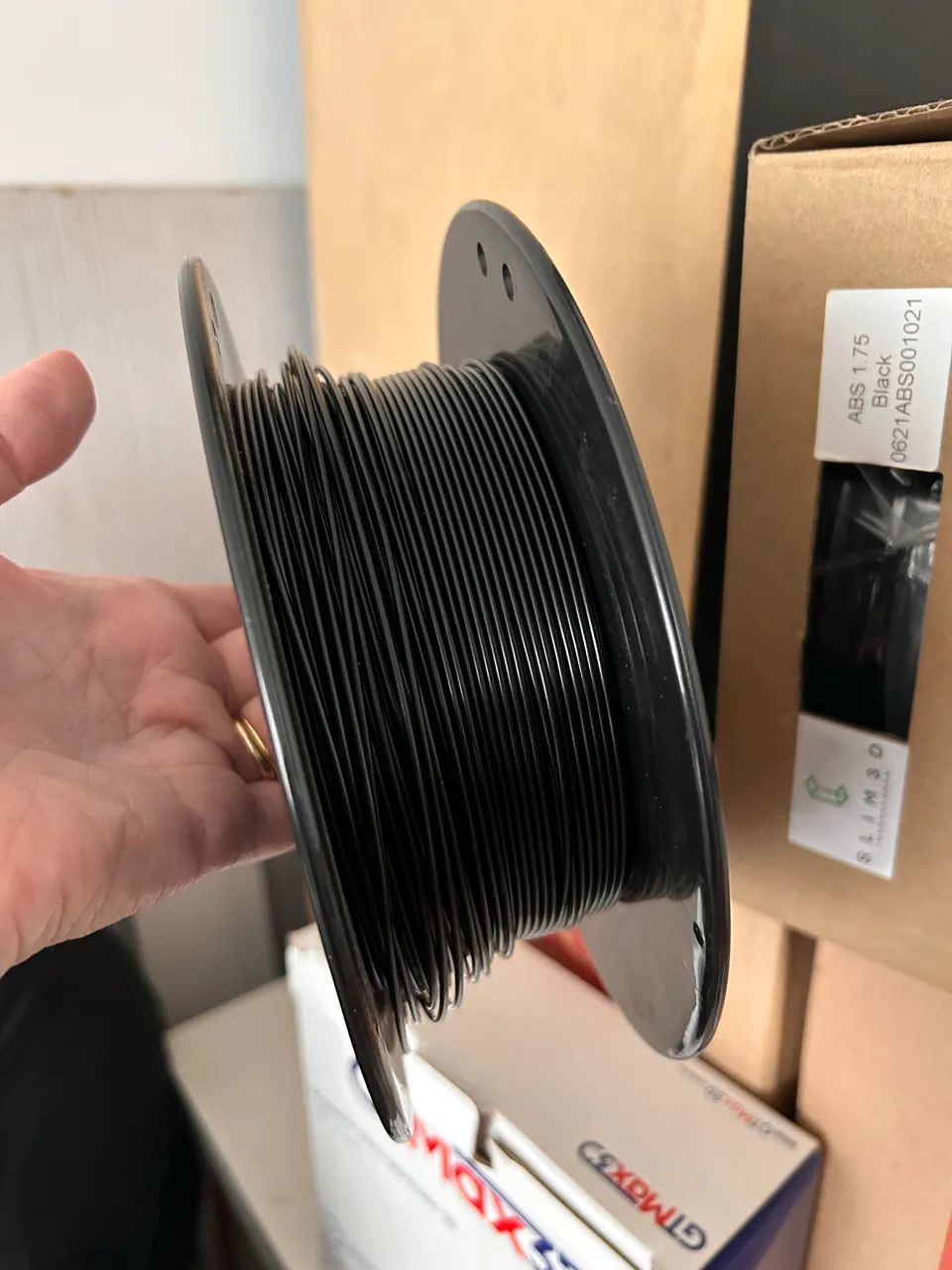 Filamento ABS slim 3d novo + brinde um começado  - Foto 4