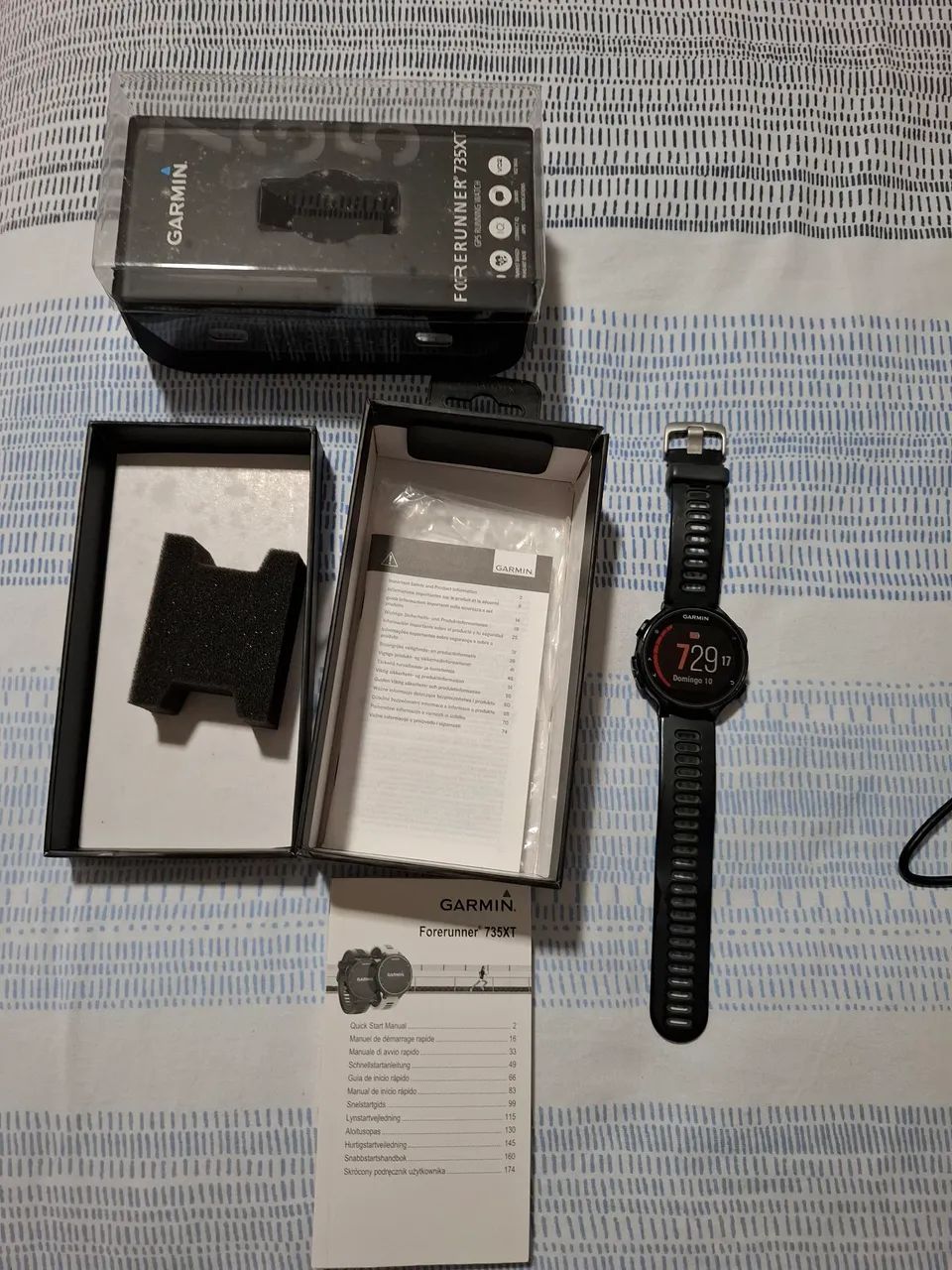 Vendo relógio Garmin - FORERUNNER 735XT  - Foto 2