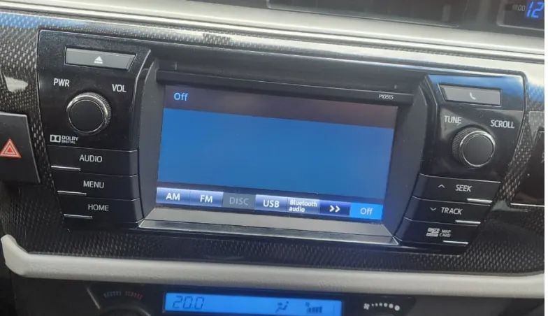 Multimídia Original Corolla 2015 2016 2017 Bluetooth/USB/CD Modelo P10515 (Impecável))