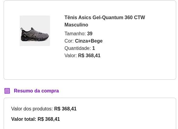Tênis Masculino Asics Original  - Foto 3