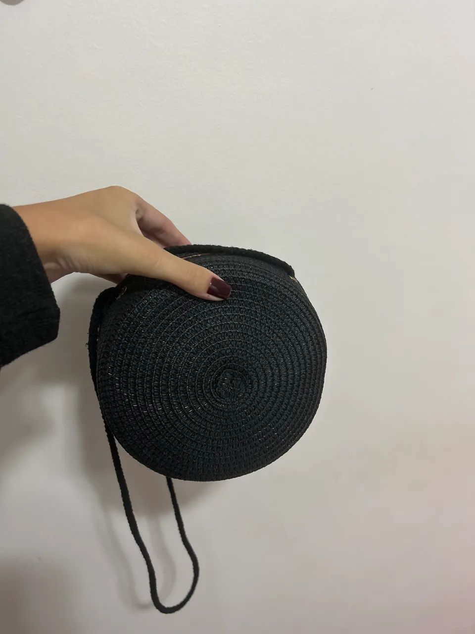 BOLSA PALHA PRETA 