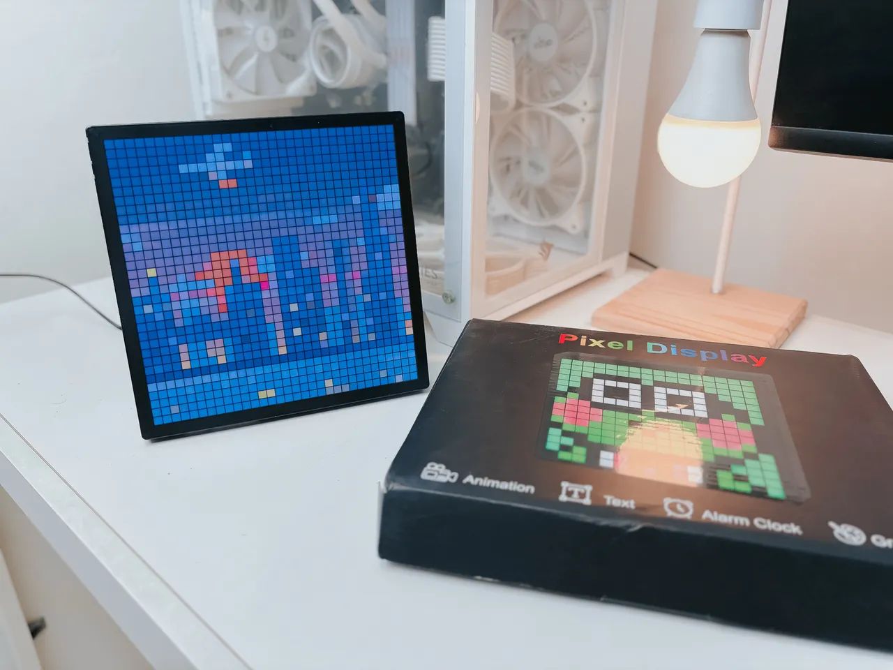 Display de pixel led 32x32 RGB - programável pelo app - Foto 2