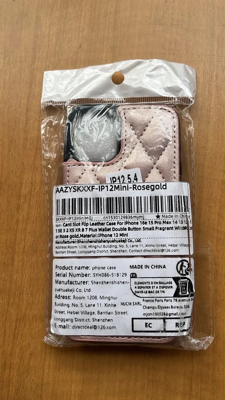 Vendo capa carteira IPhone 12 mini - Foto 3