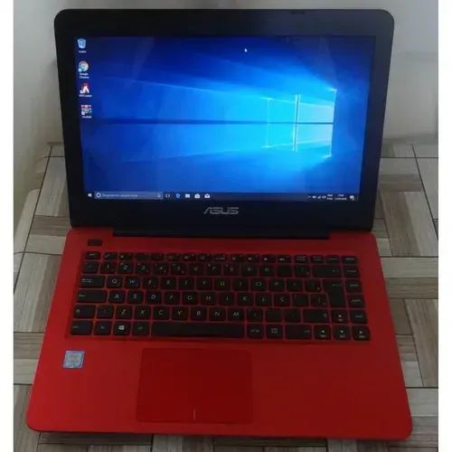 Notebook ASUS VERMELHO I3  4° geração 
