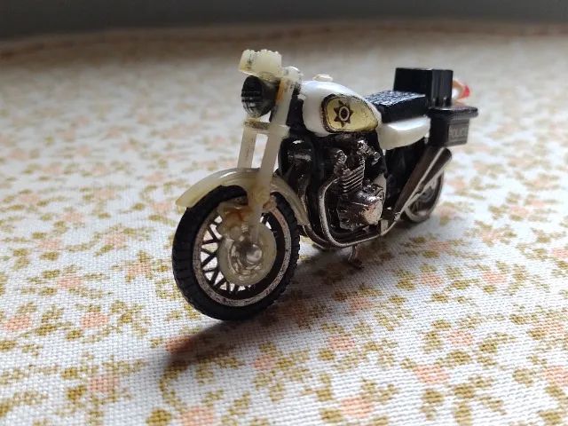 Miniatura Moto Policial - Anos 80