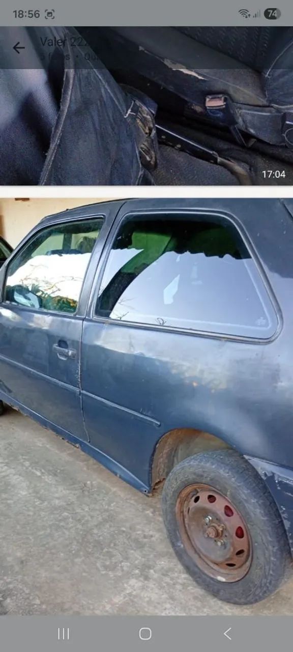 Vendo gol 2005 emplacado  2026 valor 5.500 telefone para contato *54