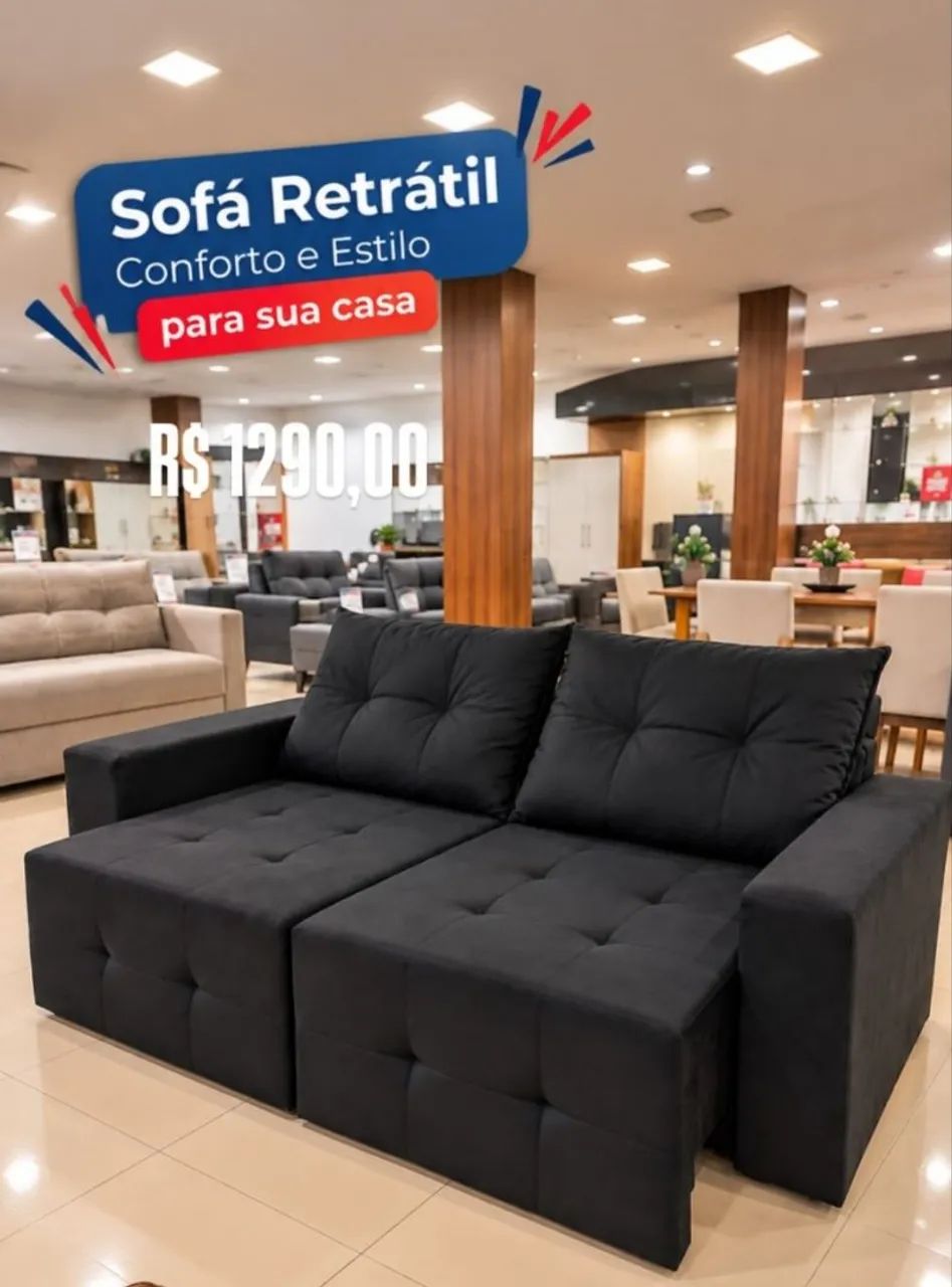Mega promoção de Sofá Retrátil com Frete grátis!!