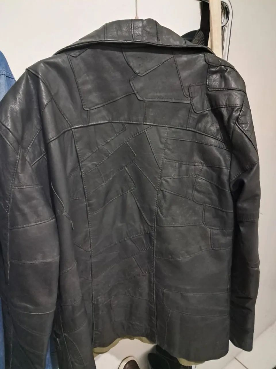 JAQUETA DE COURO MASCULINA - Foto 3