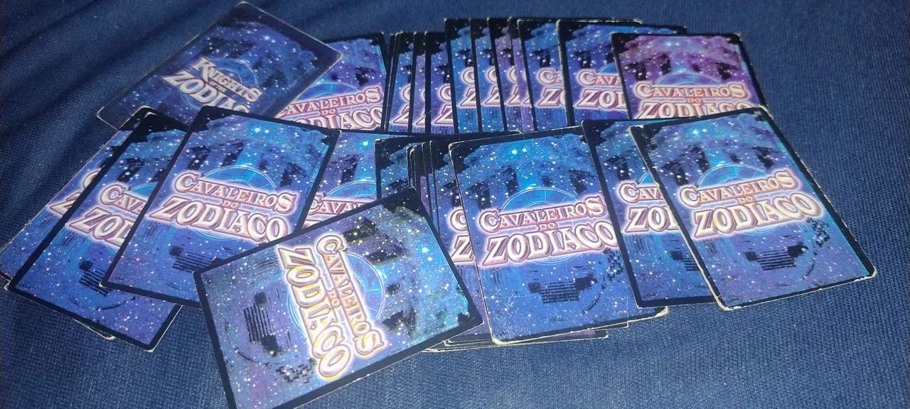 Lote 35 Mini Cards Cavaleiros do zodíaco ( em inglês) - Hobbies e