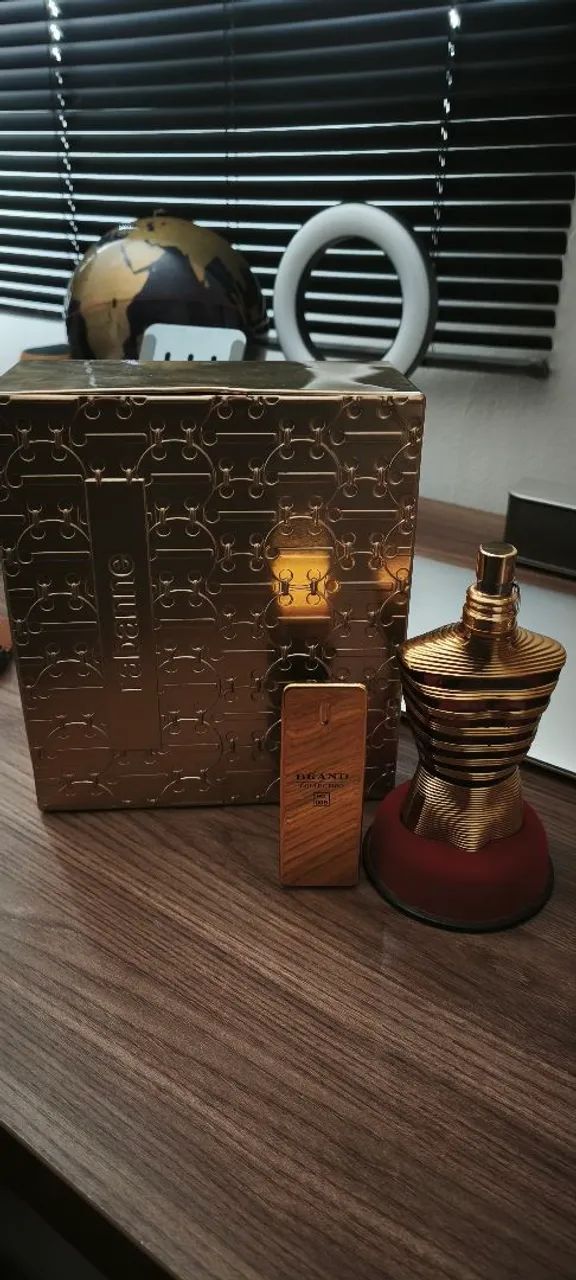 Lata Perfume Caixa