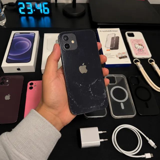 Apple iPhone 12 128GB Completo com Capinhas e Película CrystalArmor - Foto 5