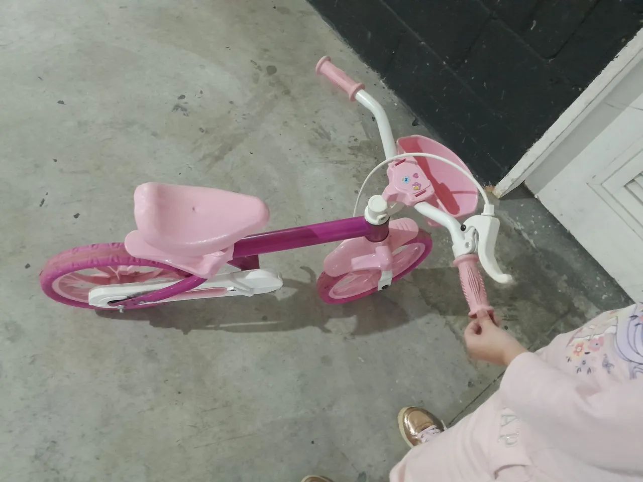 Bicicleta rosa Aro 14