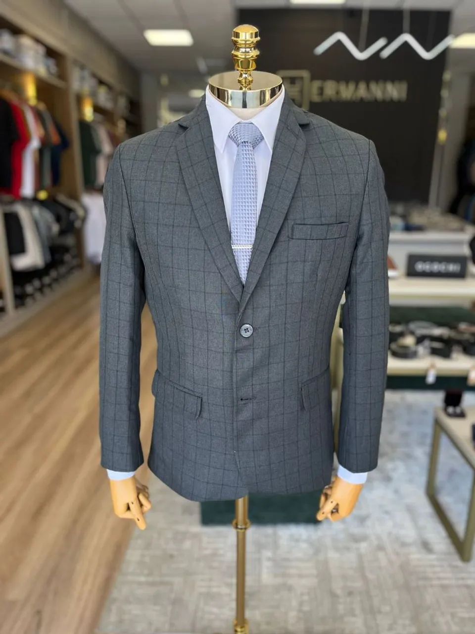Blazer Slim Masculino - Foto 2