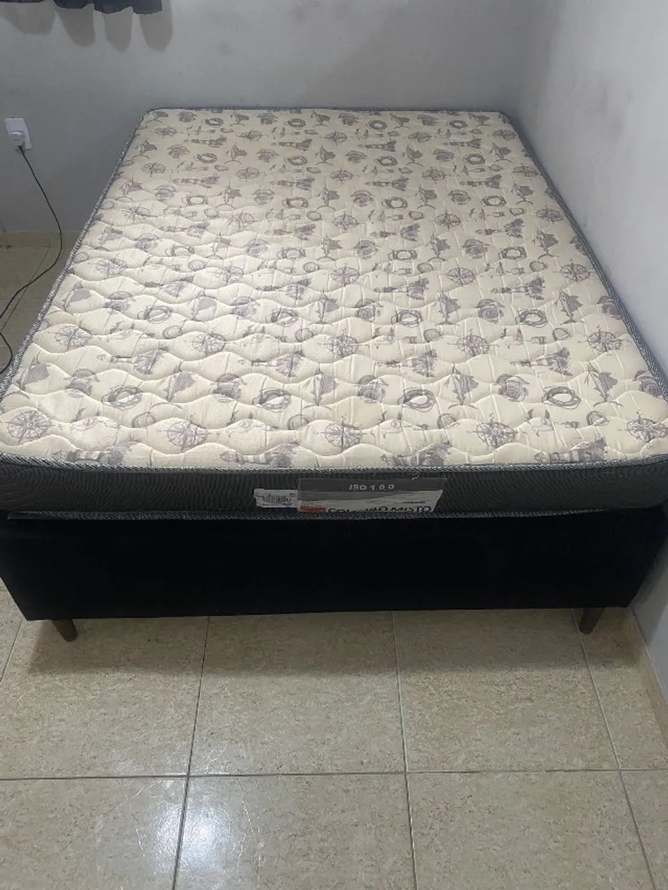 cama base + colchão ortobom - Foto 2