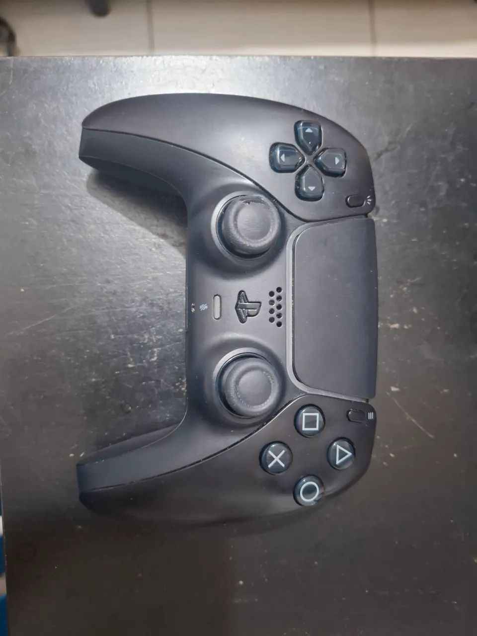 Controle dualsense preto com ghosting/drift