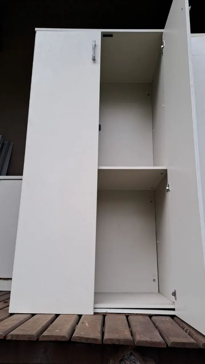 Armários, mesa e biombo de escritório  - Foto 2