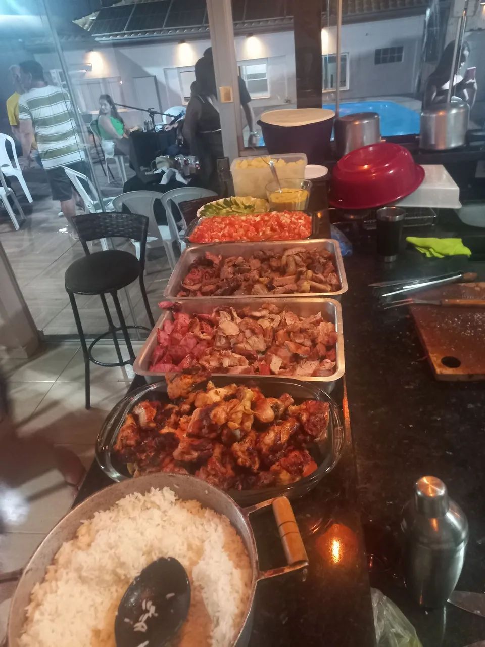 Churrasqueiro particular, serviço completo  - Foto 3